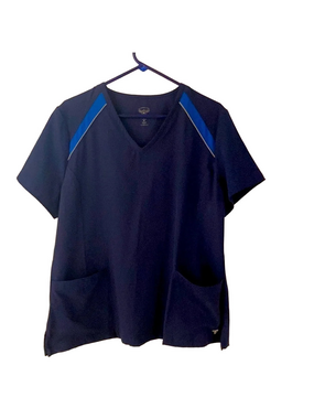 material girl scrub shirt
